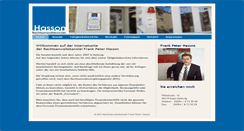 Desktop Screenshot of anwalt-hasson.de